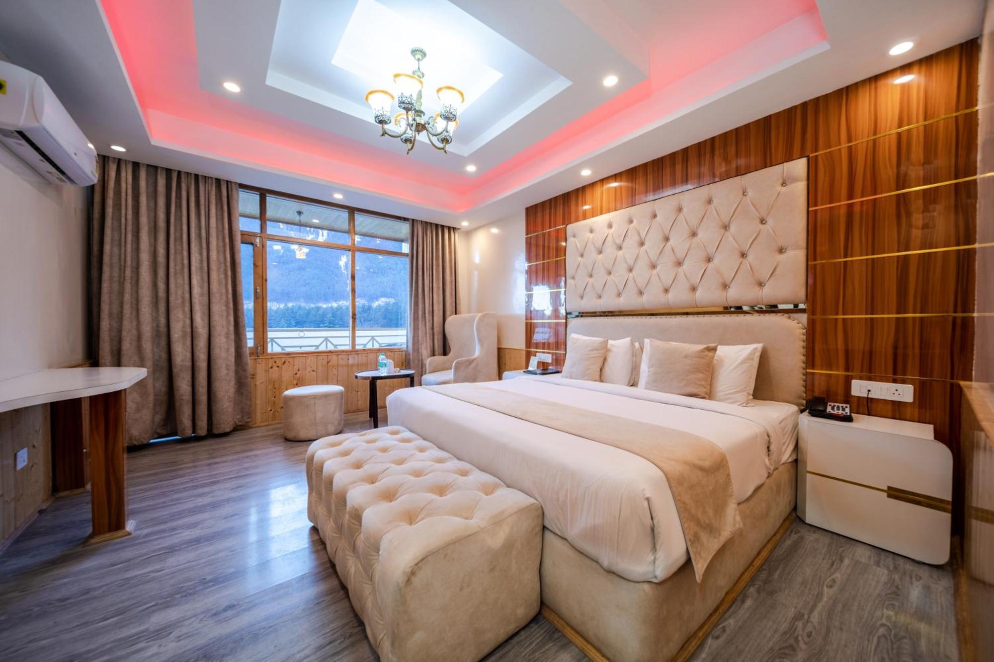 Hill River Resort - Central Heated & Air Cooled - Near Mall Road , Best Property Of Manali 2024- 2025 Exterior foto
